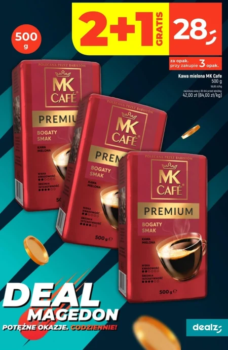 Мелена кава MK Cafe