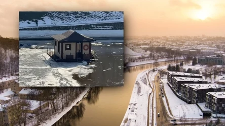 W Wilnie środkiem miasta płynął dom