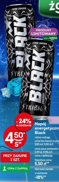 Napój energetyczny Black