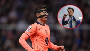 Robert Lewandowski i Oskar Pietuszewski