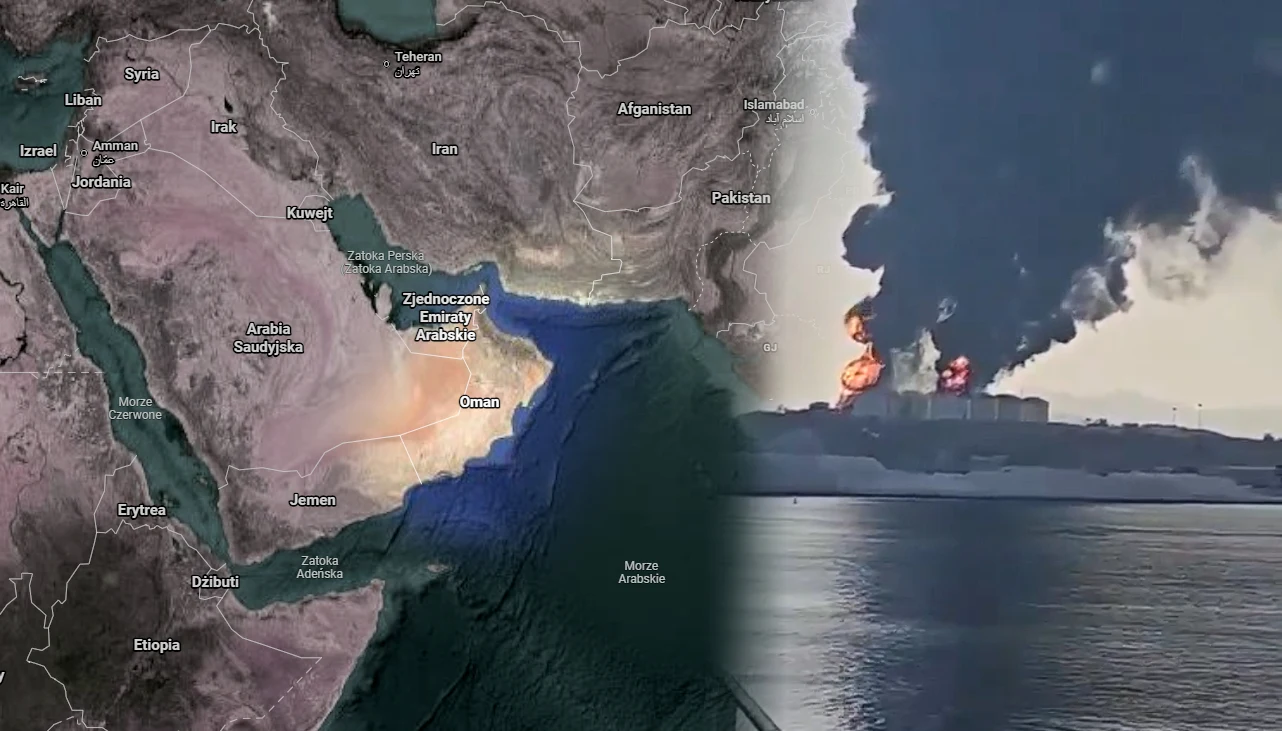 Magazyny paliwa w Salala w Omanie zaatakowane dronami