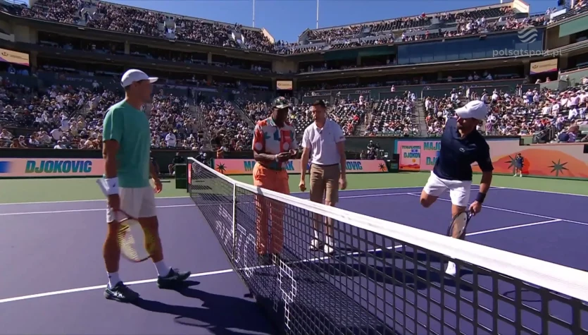 Novak Djokovic - Kamil Majchrzak. Skrót meczu
