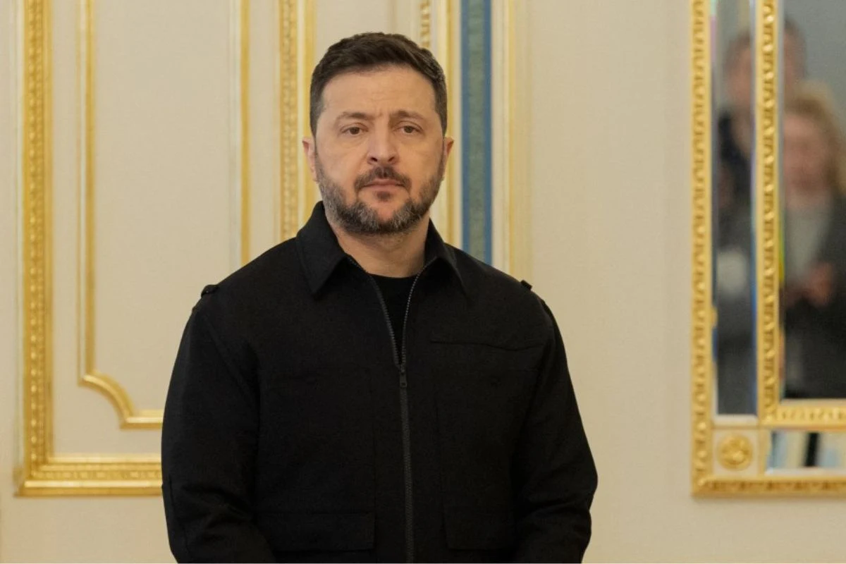 Prezydent Ukrainy Wołodymyr Zełenski reaguje na wezwanie zniesienia sankcji na Rosję.