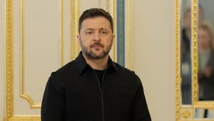 Prezydent Ukrainy Wołodymyr Zełenski