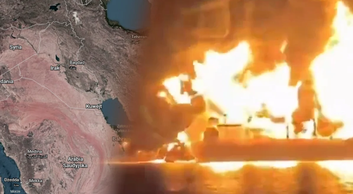 Dwa tankowce trafione w pobliżu Iraku. Ewakuowano kilkadziesiąt osób