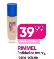 Podkład do twarzy Rimmel