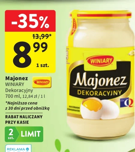 Майонез Winiary