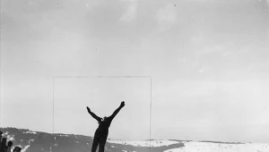 Skok Bronisława Czecha z Wielkiej Krokwi w 1930 roku