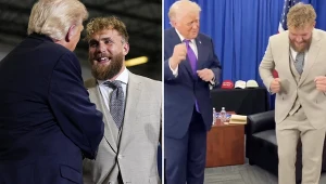 Jake Paul spotkał się z Donaldem Trumpem
