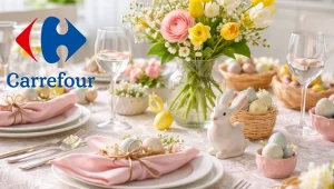 Wielkanocny stół 2026. Te dekoracje i naczynia z Carrefour pomogą stworzyć wyjątkową aranżację