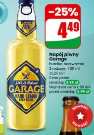 Napój piwny Garage
