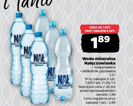 Негазована вода Nałęczowianka