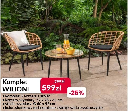 Набір садових меблів