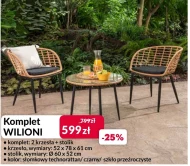 Zestaw mebli ogrodowych