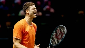 Hurkacz walczył o przełamanie na drugim końcu świata. Koniec po 84 minutach