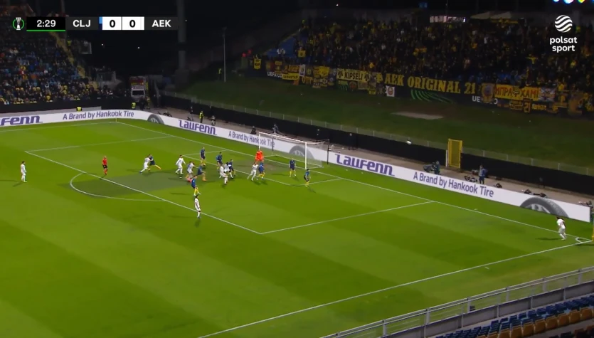 Celje - AEK Ateny. Skrót meczu. WIDEO