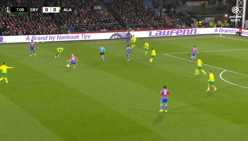 Crystal Palace - AEK Larnaka. Skrót meczu. WIDEO