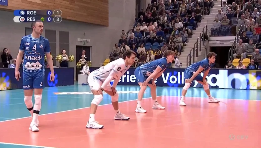 Yacine Louati - najlepsze akcje MVP meczu Knack Roeselare – Asseco Resovia. WIDEO