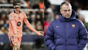 Robert Lewandowski i Hansi Flick