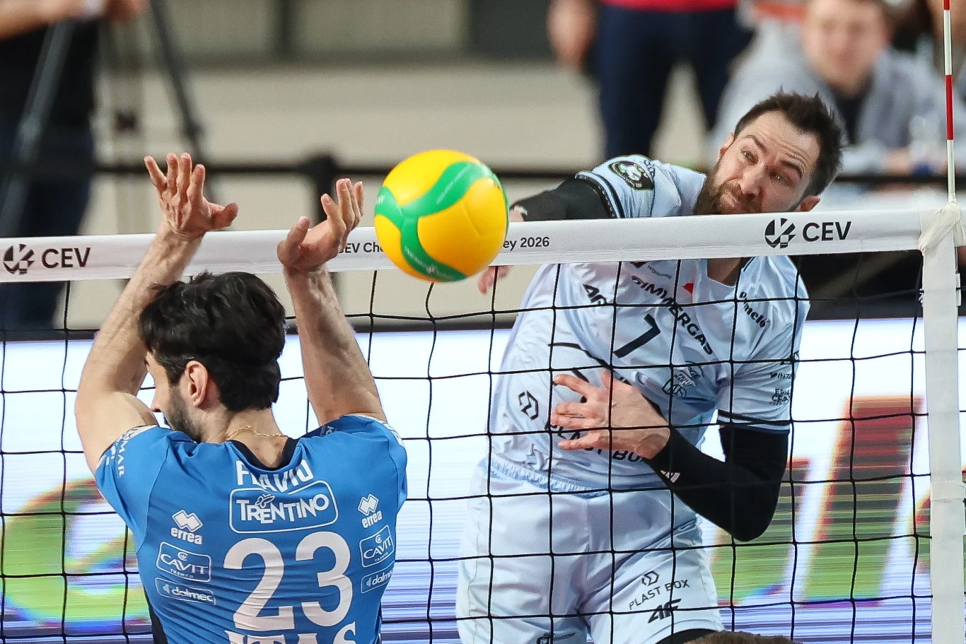 PGE Projekt Warszawa - Itas Trentino. Kevin Tillie, Liga Mistrzów.