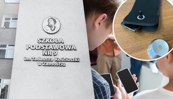 Szkoła Postawowa nr 9 w Zamościu zamówiła już tysiąc sztuk specjalnego, magnetycznego etui do przechowywania telefonów uczniów.