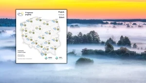 Gęste mgły tylko na początek. Potem pogoda z większą ilością wiosny