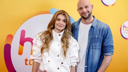 Edyta Folwarska i Maciej Pela w "halo tu polsat"