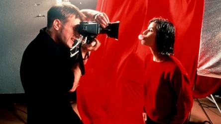 Na planie filmu Krzysztofa Kieślowskiego