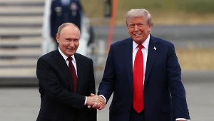 Prezydent Rosji i prezydent USA na Alasce w 2025 roku