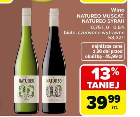 Сухе вино Natureo