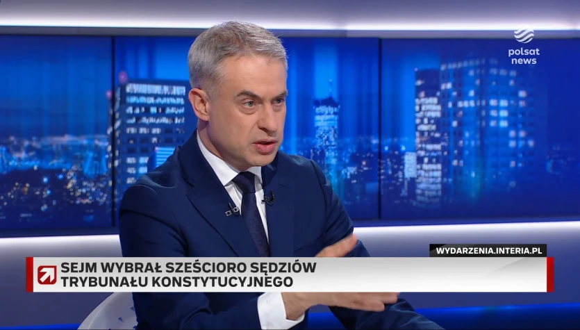 Sejm wybrał sędziów do TK. Gawkowski w ''Gościu Wydarzeń'': Dlaczego jest dyskusja, że wybraliśmy takim samym trybem, jakim wybierał PiS?