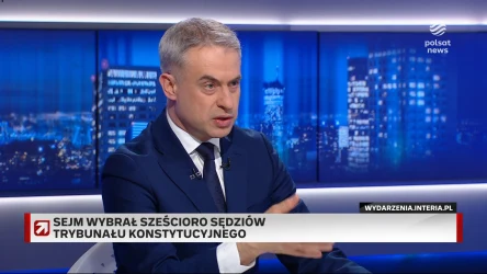 Sejm wybrał sędziów do TK. Gawkowski w ''Gościu Wydarzeń'': Dlaczego jest dyskusja, że wybraliśmy takim samym trybem, jakim wybierał PiS?