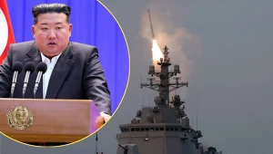 Nowy test rakietowy Korei Północnej. Na zdj. przywódca tego państwa Kim Dzong Un