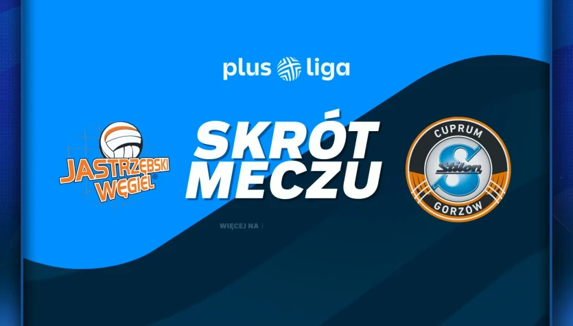 JSW Jastrzębski Węgiel - Cuprum Stilon Gorzów. Skrót meczu. WIDEO