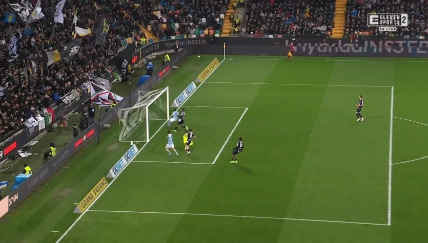 Udinese Calcio - Juventus FC. Gol na wagę zwycięstwa. WIDEO (Eleven Sports)