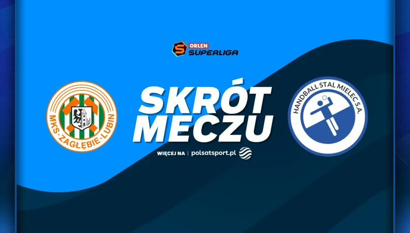 Zagłębie Lubin - Handball Stal Mielec. Skrót meczu. WIDEO