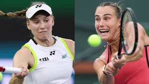 Jelena Rybakina i Aryna Sabalenka walczyły ze sobą o tytuł WTA 1000 w Indian Wells