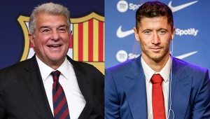 Joan Laporta i Robert Lewandowski