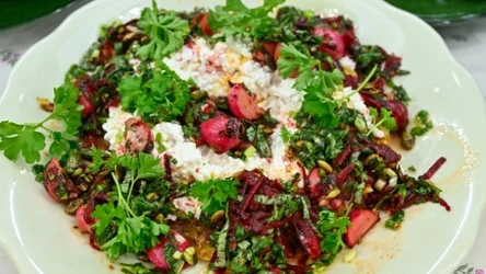 Ziemniaki z gzikiem i salsą z grillowanej rzodkiewki od Jurka Sobieniaka