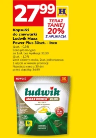 Kapsułki do zmywarki Ludwik