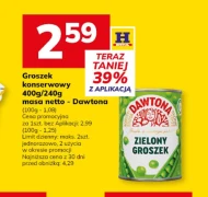 Groszek konserwowy Dawtona