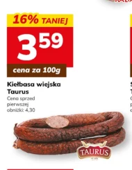 Сільська ковбаса Taurus
