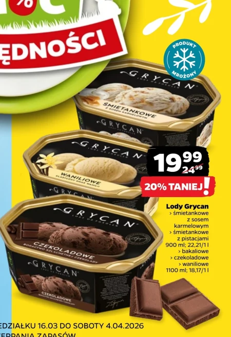 Lody Grycan 20 TANIEJ Promocja Netto Ding pl Lody Grycan 20 TANIEJ Promocja Netto Ding pl