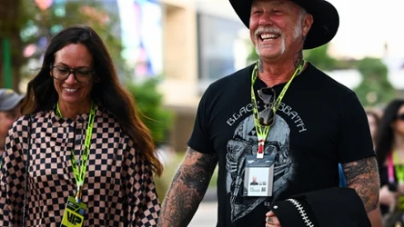 Adriana Gilett i James Hetfield