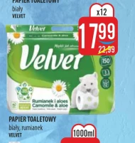 Papier toaletowy Velvet