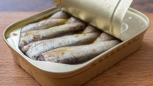Najlepszym źródłem kwasów tłuszczowych omega-3 są tłuste ryby morskie, m.in. sardynki 