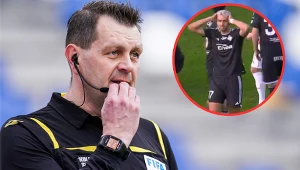 Sędziował mecz Barcy, ale takich scen nie widział. To rekord Ekstraklasy