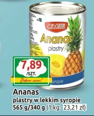 Ananas w puszce Społem