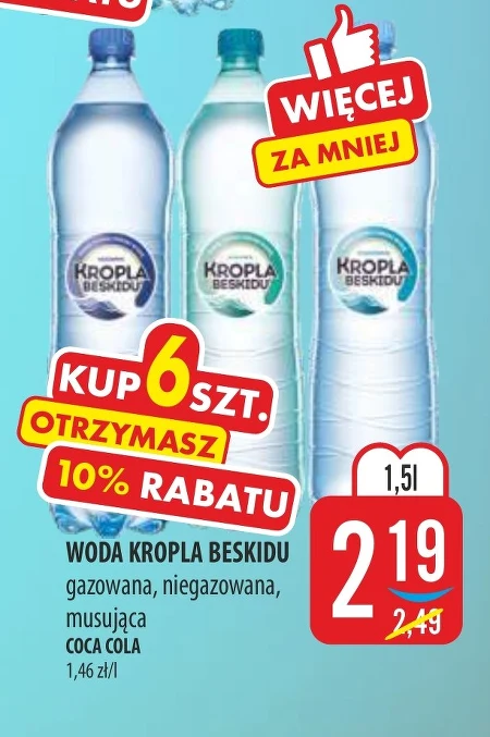 Мінеральна вода Kropla beskidu