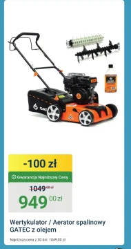 Wertykulator spalinowy Gatec